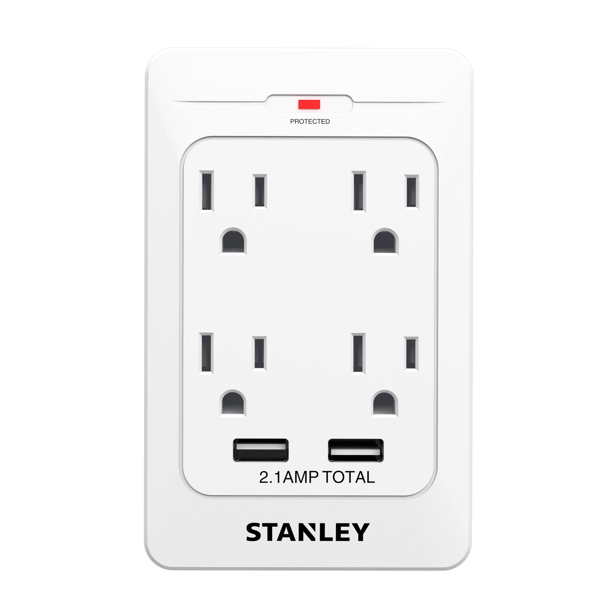 STANLEY® SurgeQuad USB Wall Adapter