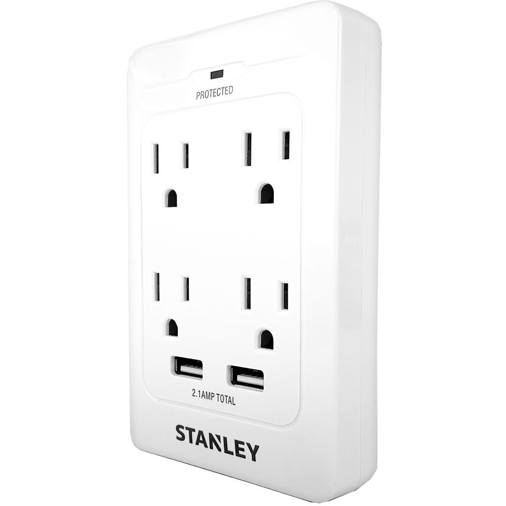 STANLEY SURGEQUAD USB - Stanley Electrical Accessories