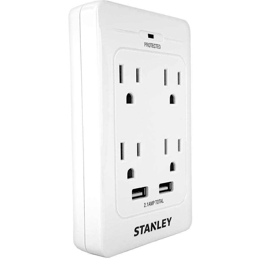 STANLEY SURGEQUAD USB - Stanley Electrical Accessories