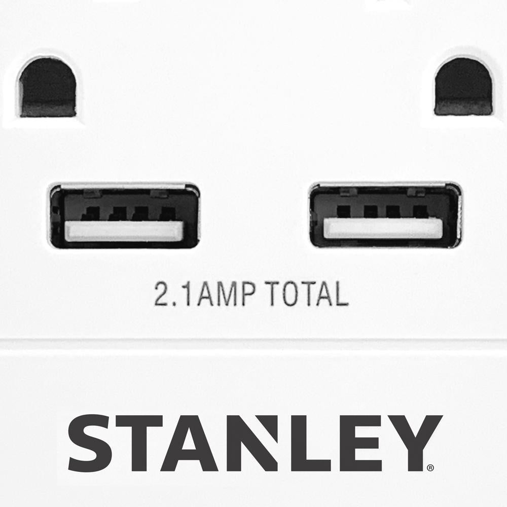 STANLEY SURGEQUAD USB - Stanley Electrical Accessories