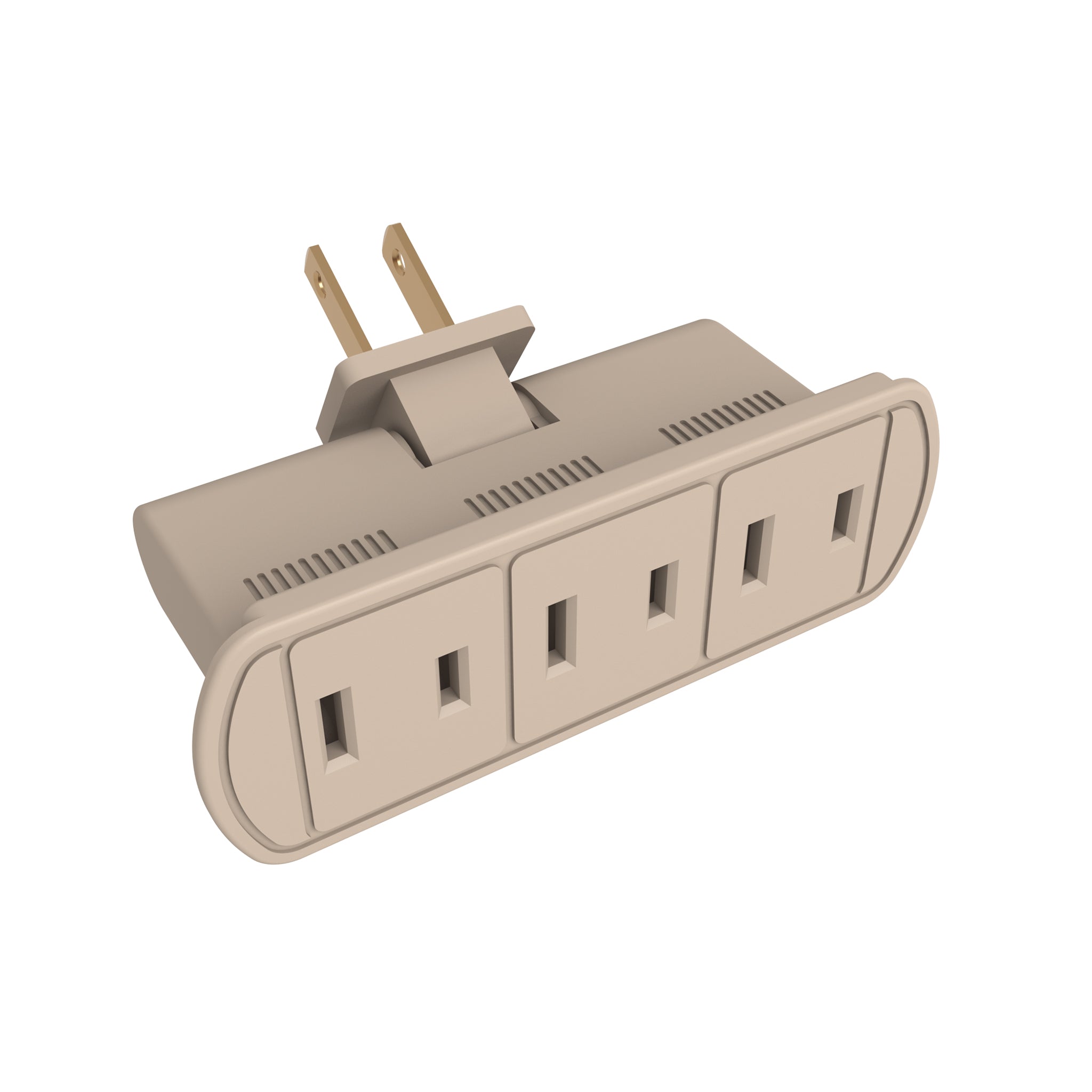 STANLEY® 3-Outlet Swivel Adapter
