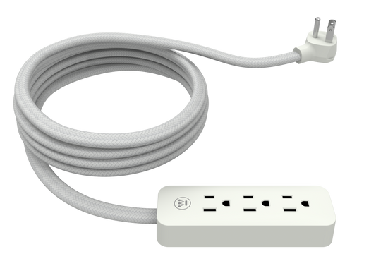 Westinghouse 9FT 3-Outlet Fabric Braided Extension Cord