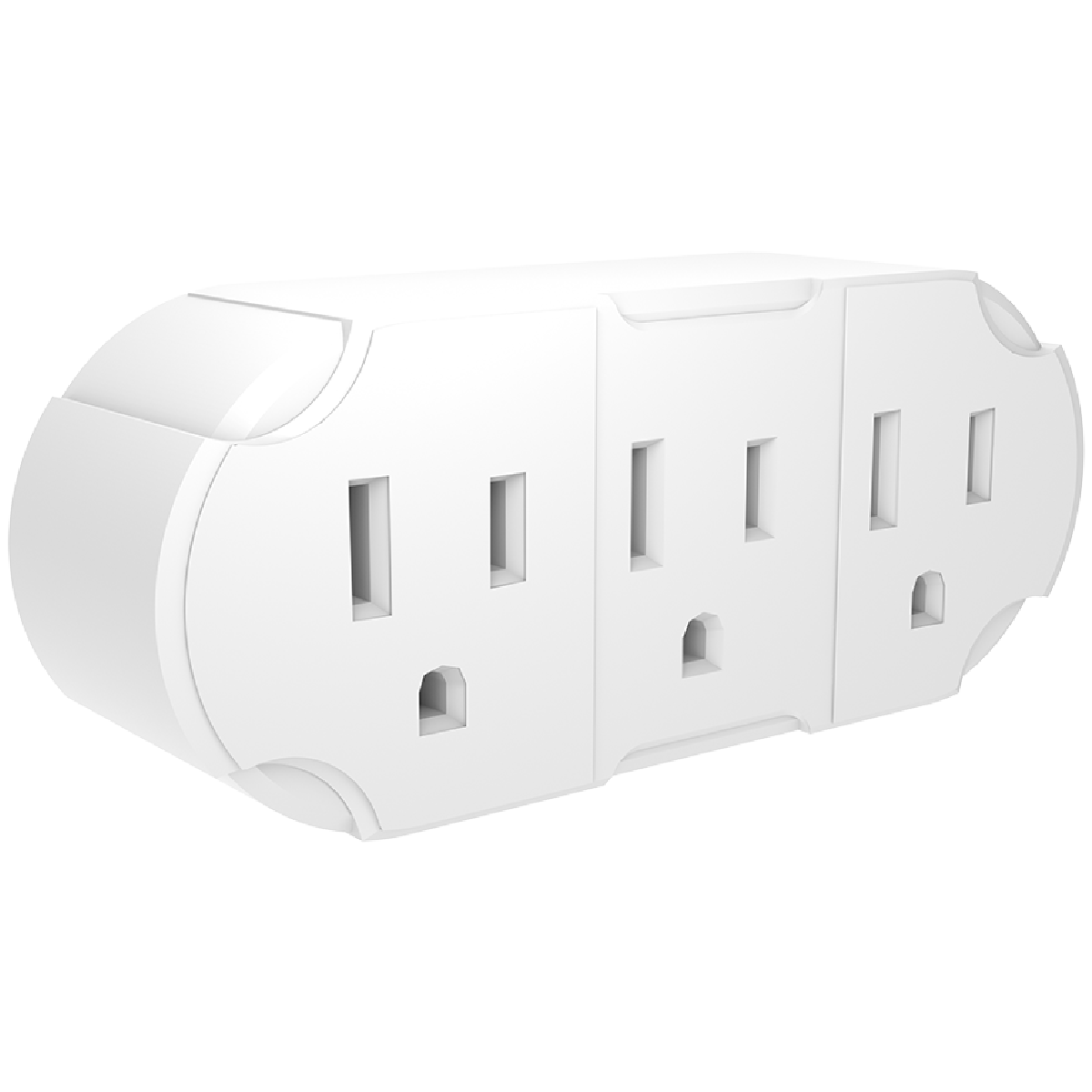 STANLEY 3 - WAY WALL ADAPTER - Stanley Electrical Accessories