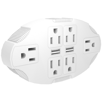STANLEY 6-WAY USB TRANSFORMER TAP - Stanley Electrical Accessories