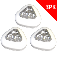 Load image into Gallery viewer, STANLEY 3-LED PUSH LIGHT (3PK) - Stanley Electrical Accessories
