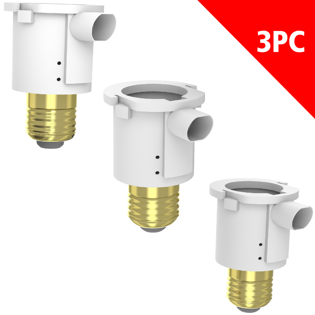STANLEY PHOTOCELL CANDLEBRA ADAPTER 3-PACK - Stanley Electrical Accessories