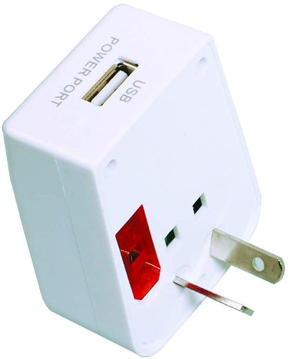 UNIVERSAL USB TRAVEL ADAPTER, CASE OF