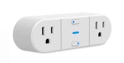 Westinghouse 2-Outlet Wi-Fi Smart Plug, Case of 3