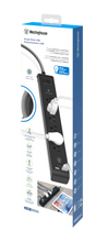 Load image into Gallery viewer, Westinghouse Surge Strip USB Black, 6 Outlet 2 USB, Case of 6
