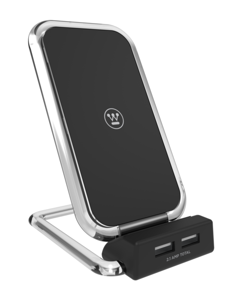 Westinghouse Wireless Qi Desktop Charger, Case of 2